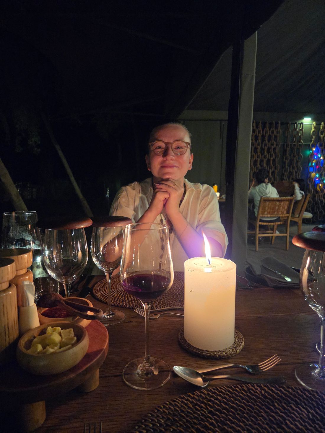 Dining at North Island Okavango