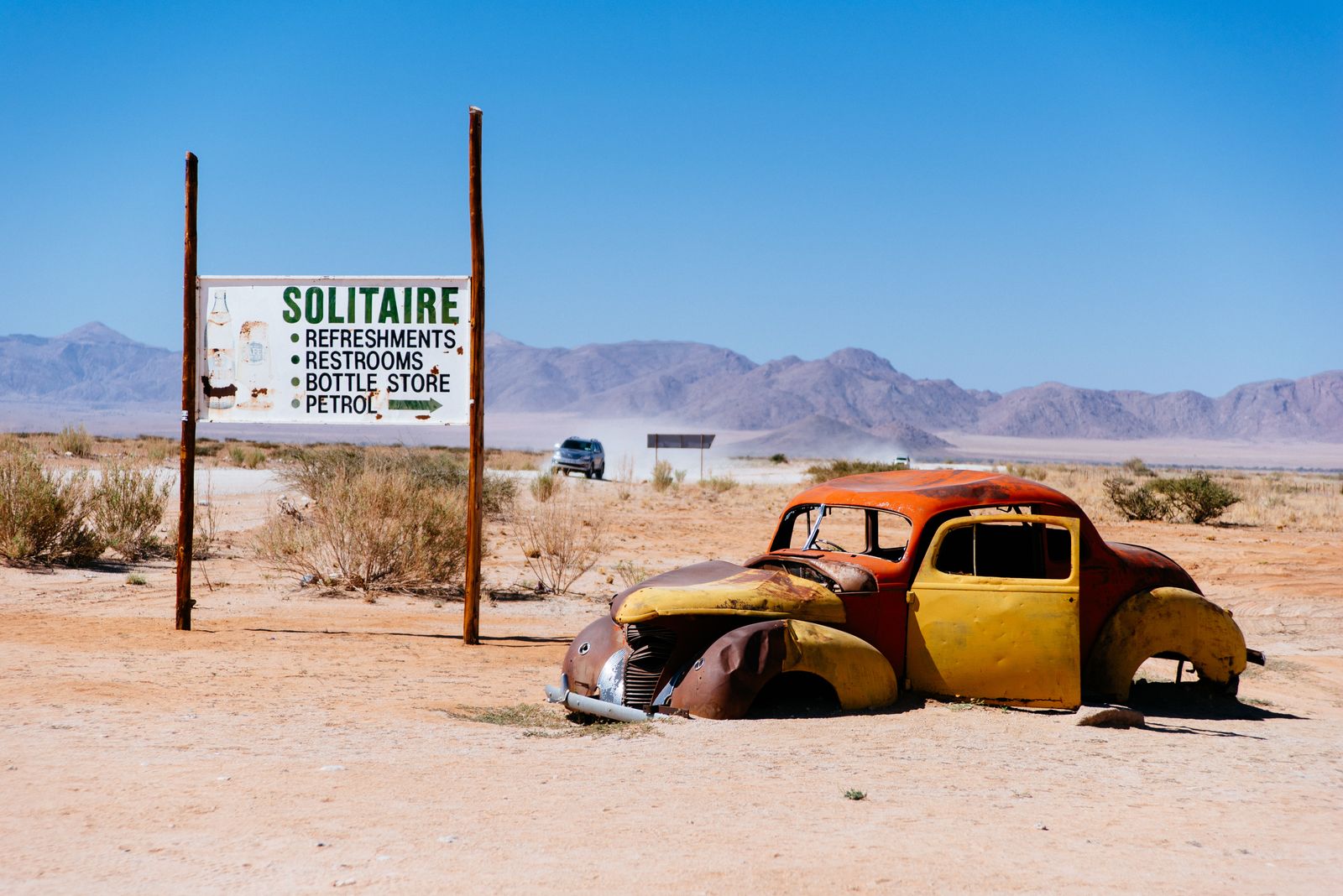Destination Solitaire Solitaire : Oasis dans le désert du Namib ️ | Viatu Travel